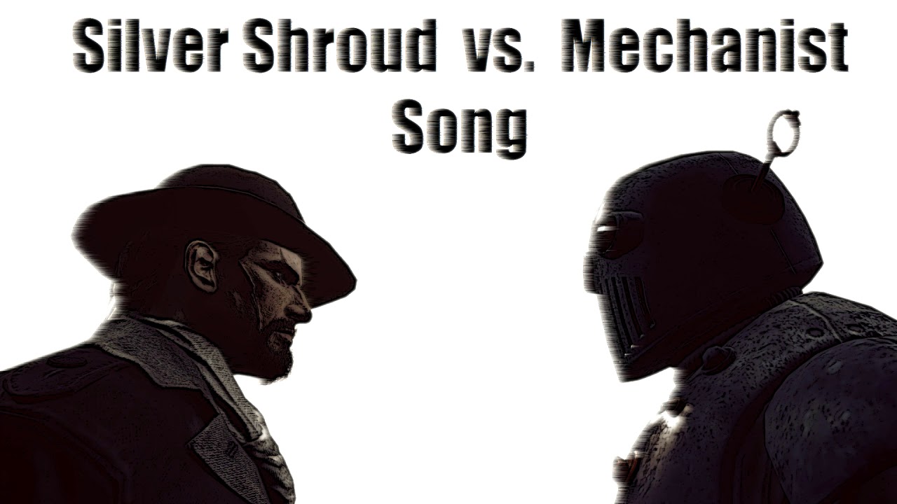 Fallout 4 Silver Shroud vs Mechanist Song