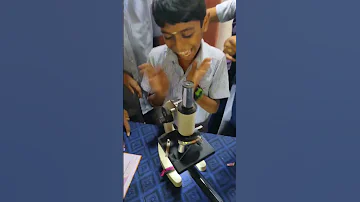 Onion peel Under microscope | STD 6 BASIC SCIENCE PLANT CELL MICROSCOPE