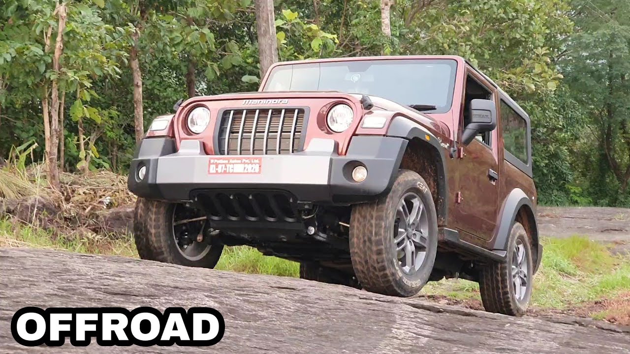 HOW TO DRIVE MAHINDRA THAR 2020 OFFROAD | MLD & BRAKE LOCKING DIFFERENTIAL | OFFROAD STATISTICS