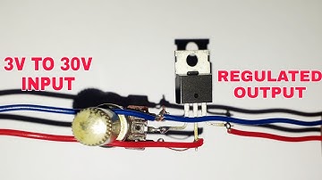 Simple Powerful Voltage Regulator Using Mosfet | IRFZ44N