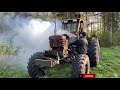 МТЗ-52 лесовоз VS Москвич 401 / MTZ-52 forwarder VS M401