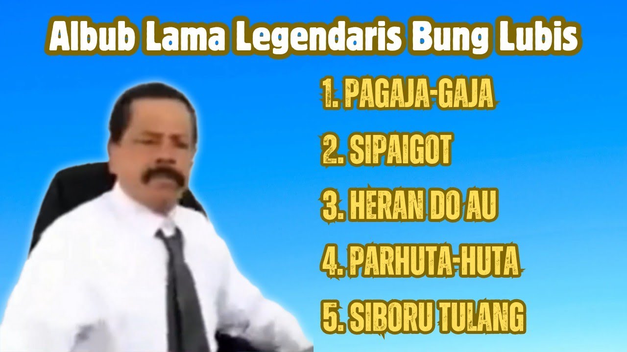 Lagu Tapsel Madina Lama (Legendaris)//Vol: Bung Lubis