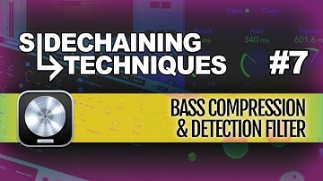 Logic Pro 11 Sidechaining | #07 Bass Compression & Detection Filter