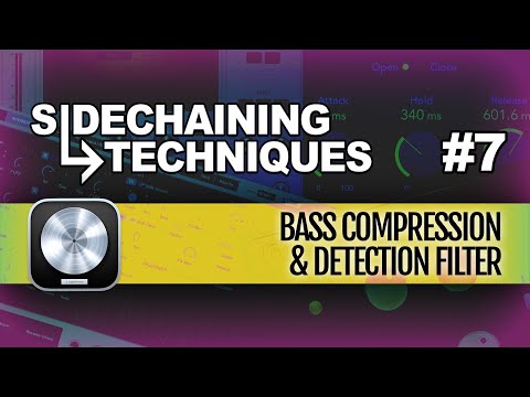 Logic Pro 11 Sidechaining | #07 Bass Compression & Detection Filter
