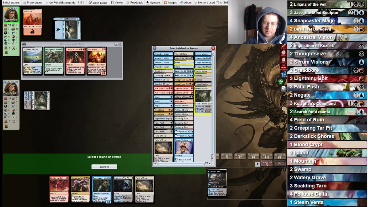 [MTG-Modern] Grixis Control vs UR Killfiend