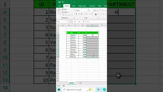 Excel trick jo aapka kaam half kar de 💡 #excel #shorts