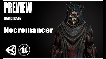 PREVIEW GAME READY 3D Character Necromancer