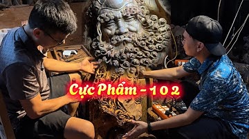 X,Y tỷ - Siêu Phẩm tượng Đạt Ma gỗ Sưa Khủng nhất Việt Nam - nghệ nhân Đạt Cảnh điêu khắc