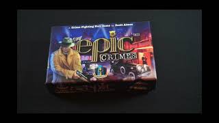 Unboxing Tiny Epic Crimes