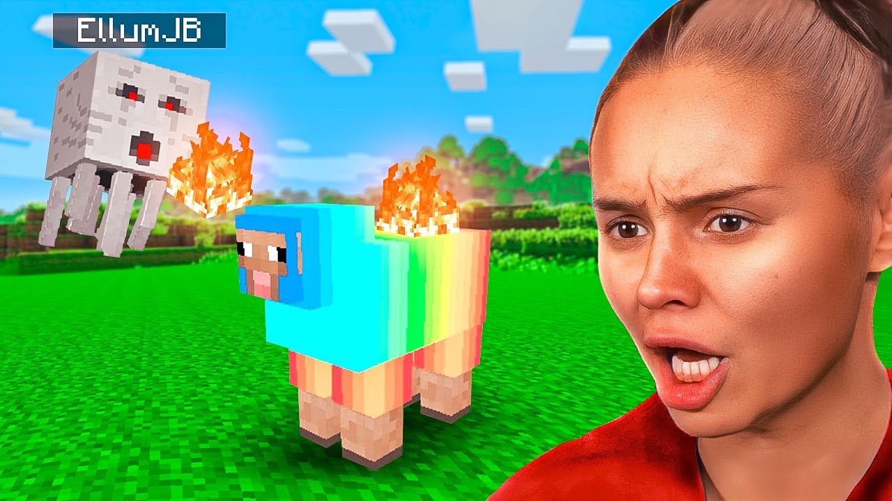 Trolling Talia Mar As A Ghast On Minecraft SMP!