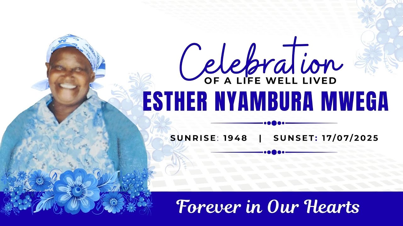 Celebrating the life of ESTHER NYAMBURA MWEGA