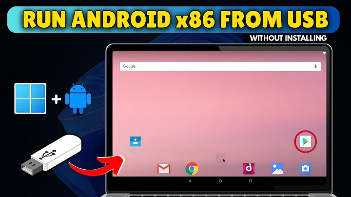 Run Android From USB Pen Drive on PC or Laptop | Install Best Android x86 OS on USB drive