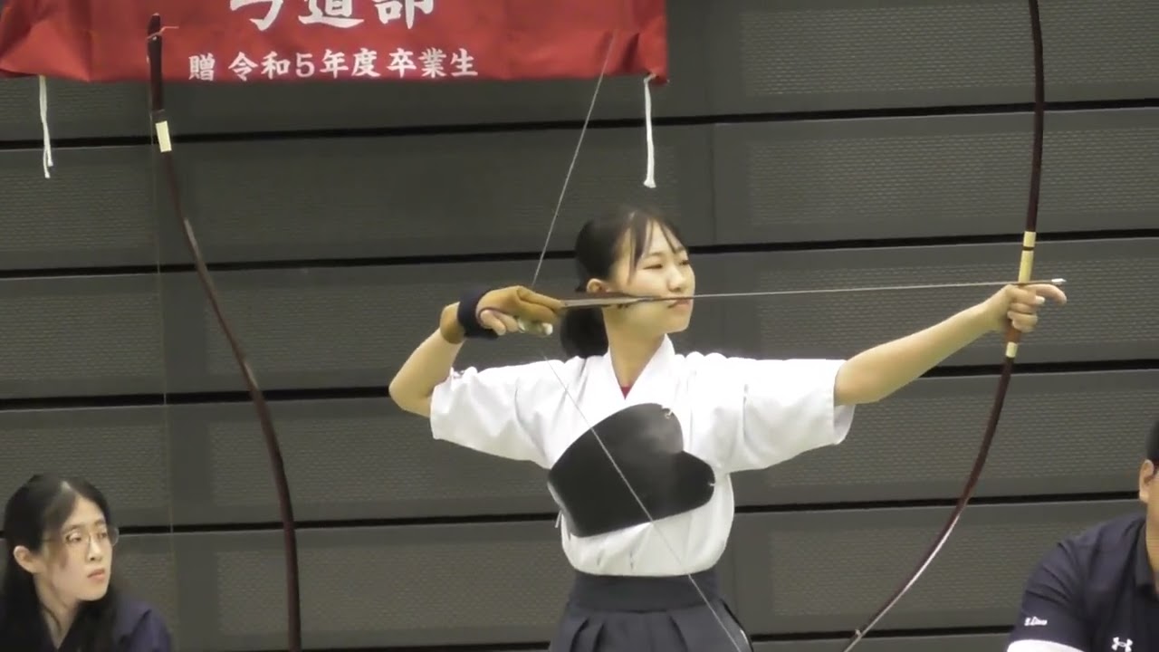 第72回全日本学生弓道選手権大会　女子団体決勝8中　対東北学院大学