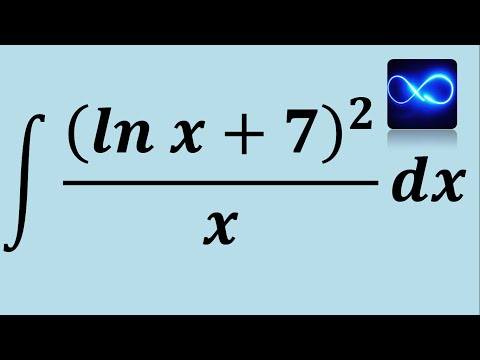 46. Integral de logaritmo natural elevado a un exponente