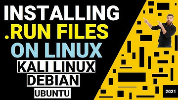 How to Install .run Package on Linux | .run Linux Install | Install .run file in Linux | .run File