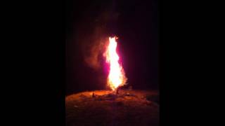 Christmas Tree Fire Cannon