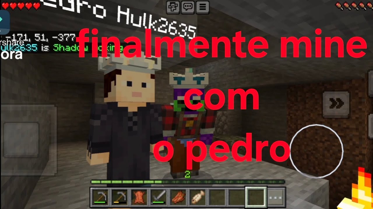 Pedro Minecraft finalmente-ep 6 de minecraft com o pedro - YouTube