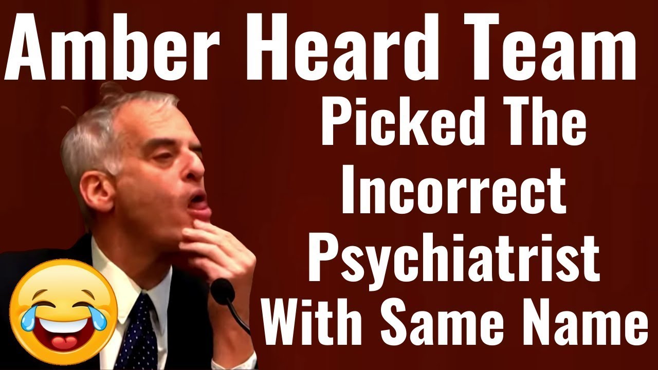 😂 Amber Heard Picked The Wrong Dr Spiegel Psychiatrist!! YouTube