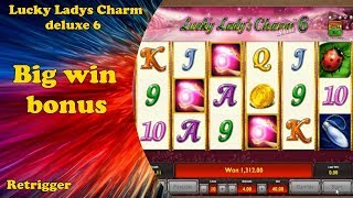 Lucky Ladys Charm delux 6 big win bonus 45 free spins. Novomatic slot Lucky Ladys Charm delux 6 big win bonus 45 free spins. Novomatic slot