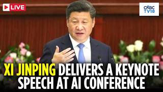 China AI Summit LIVE: Xi Jinping Delivers a Keynote Speech at AI Conference in Shanghai | WAIC |N18G