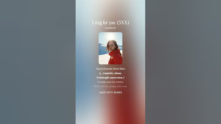 Я для тебя пою... I sing for you_5XX