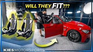 2021 BMW G82 M4 Carbon Seats in a 2016 F80 M3?!