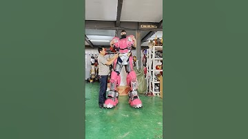 Come make mechas, it is better to do it yourself than to work for others. Wearable mecha wedding