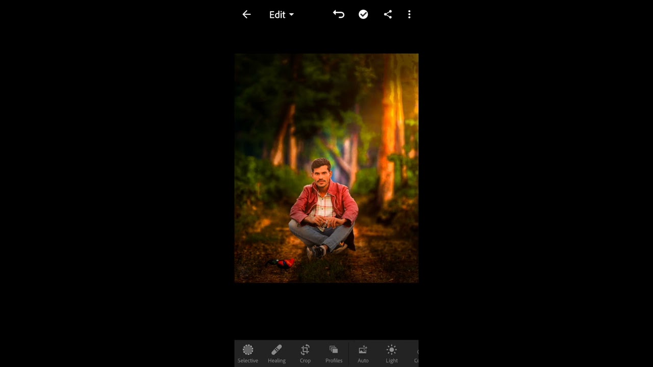 Snapseed Best Nature Background nadeem Photo Editing | Lightroom Mobile Tutorial | Chetan pasha