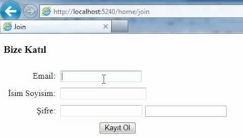 ASP.NET MVC 3 Razor ile Uygulama Geliştirme Yazı Dizisi 8 Demo