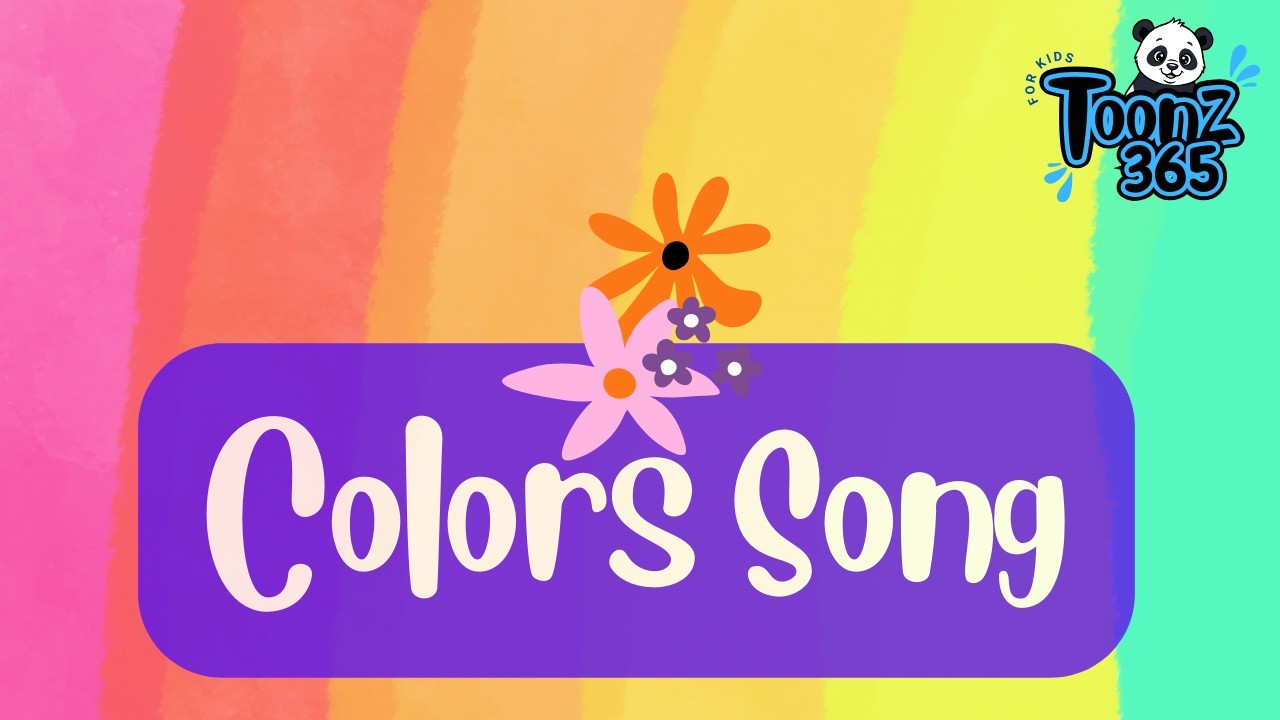 Learn Colors with Fun Rhyme 🌈 | Colors Song for Kids | Preschool ...