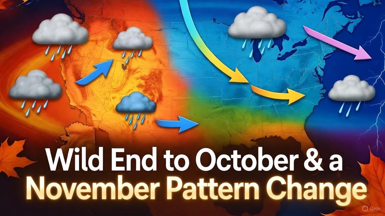 Wild End to October & a November Pattern Change#ColdNovember#Winter2025 ...