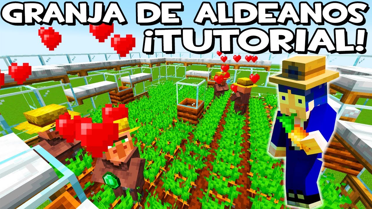 granja-de-aldeanos-en-minecraft-1-14-tutorial-youtube