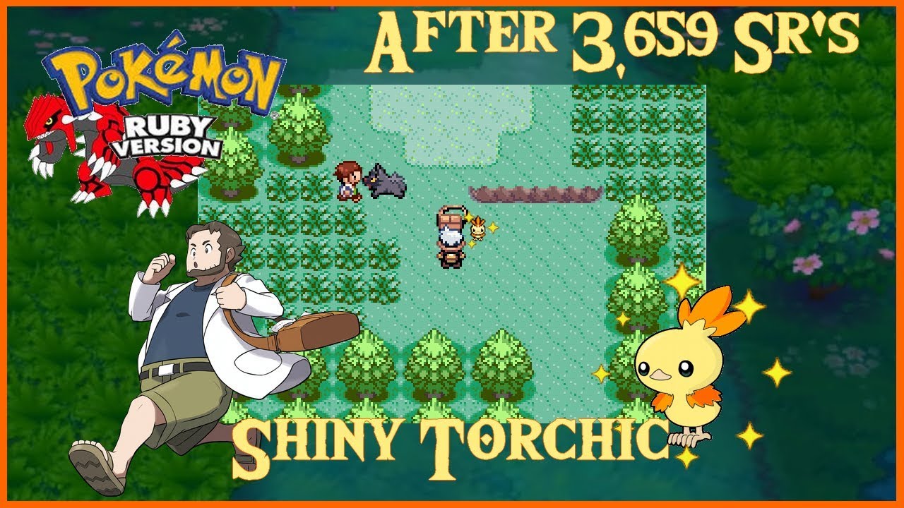 [Live Reaction] Pokemon Ruby Shiny Torchic / Pokemon Rubis Poussifeu ...