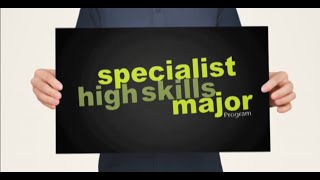 Specialist High Skills Major (SHSM) Video