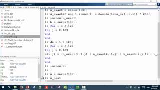 MIT Numerical Methods for PDE Lecture 4: Jacobi Iteration Lenna Demo in Matlab