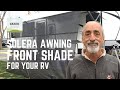 Ep. 195: Solera Awning Front Shade for Your RV | accessories gear DIY how-to