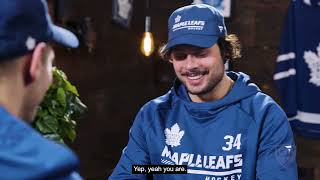 Celebrity Spezza Belts It Out | Leaf to Leaf with Jason Spezza & Auston Matthews Wealth