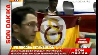 Didier Drogba İstanbula Indi 08.02.2013