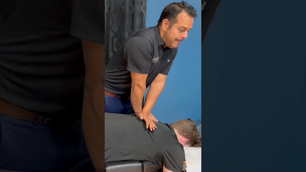 This is your sign to visit a chiropractor today! 