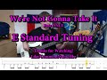 We&#39;re Not Gonna Take It - Twisted Sister (Bass ONLY Cover with Tabs)