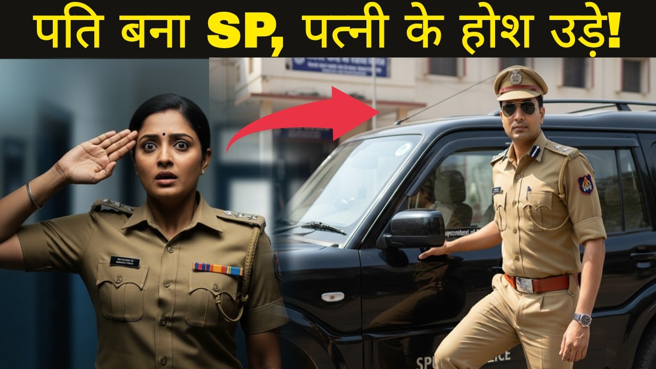 इंस्पेक्टर पत्नी ने रिश्ता तोड़ा… सालों बाद पति SP बनकर लौटा, फिर जो हुआ..
