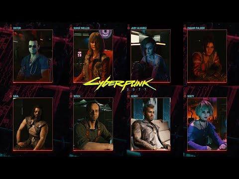 All Characters React to Johnny Taking over V's Body - CyberPunk 2077