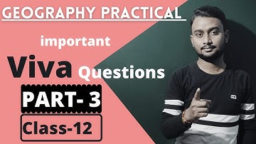 Geography Practical Imp. Viva Question | CBSE Board Exam | Target 2021 | By Rishav Prasad