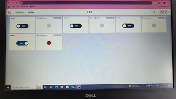 4 LED Control using Arduino IoT Cloud | Manual Switch ON/OFF | Arduino IoT Project