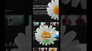 Transparent images take seconds with this trick #pixlr #tutorial