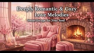 🔴 Deeply Romantic & Cozy Love Melodies 💖 Valentine’s Ambience - Sweet Piano & Fireplace (8 Hours) screenshot 5