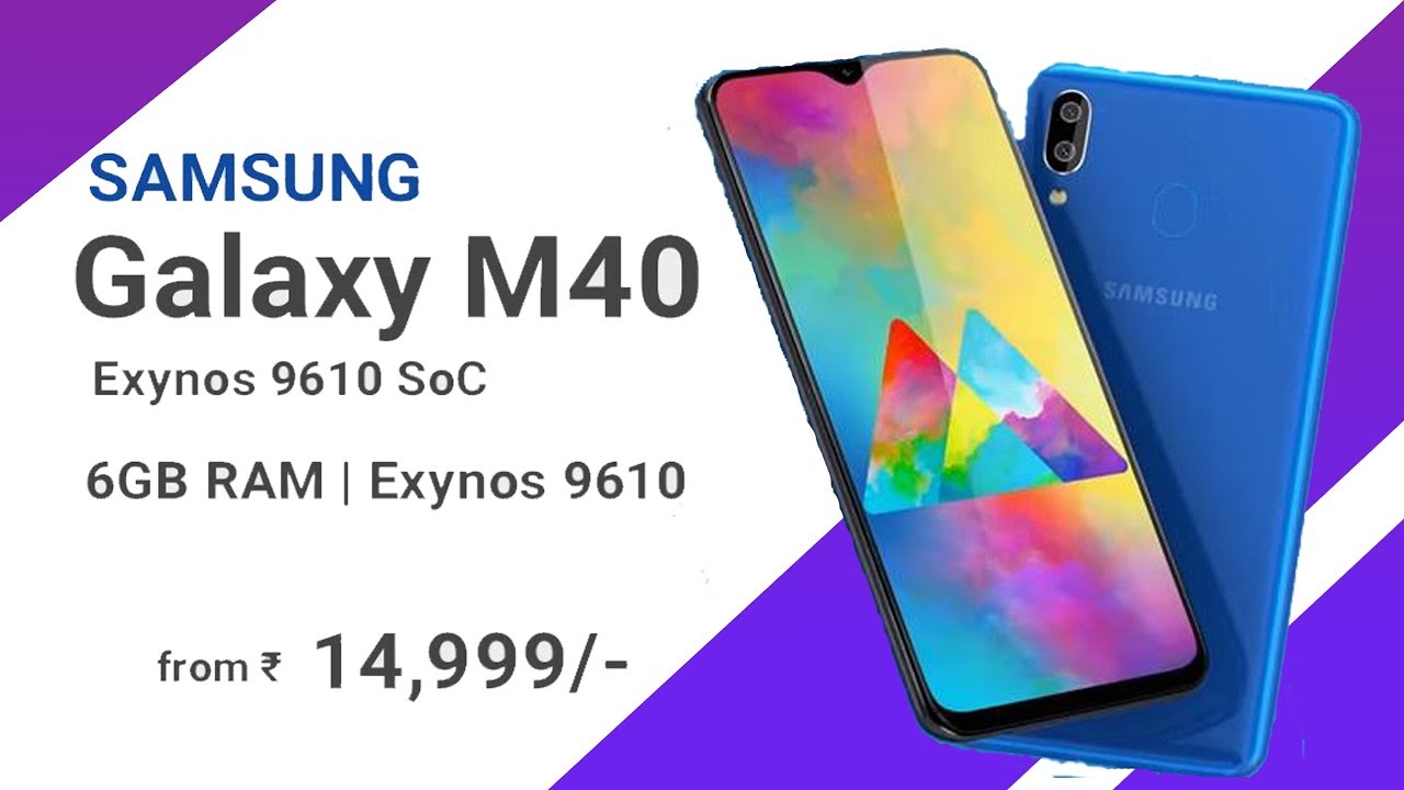 Samsung Galaxy M40 - OFFICIAL !