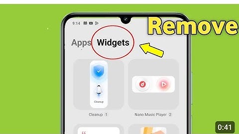 Remove widgets option in apps section in vivo oppo & iQOO all mobile l Widgets apps ko kaise hatay