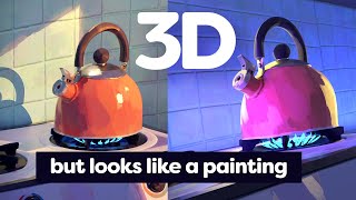 Making 3D animation look painterly (it