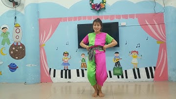 Hướng dẫn vận động bài hát Con chuồn chuồn _ Trường  Mầm Non Thực Hành _ Đại học Quảng Nam